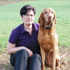 Magdalena mit Arcos ihrem ersten Hund